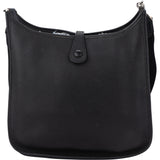 Hermès Noir Togo Leather Evelyne 29 Crossbody Bag