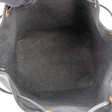 Louis Vuitton Noir Epi Leather Sac Noe Petit Shoulder Bag