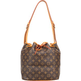 Louis Vuitton Canvas Monogram Sac Noe Petit Shoulder Bag
