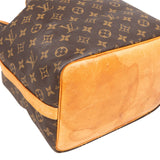Louis Vuitton Canvas Monogram Sac Noe Petit Shoulder Bag