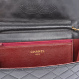 Chanel Quilted Lambskin 24K Gold Single Flap Shoulder Bag