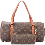 Louis Vuitton Canvas Monogram Papillon Handbag Set