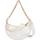 Louis Vuitton White Monogram Sac Over The Moon Shoulder Bag