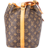 Louis Vuitton Canvas Monogram Sac Noe Petit Shoulder Bag