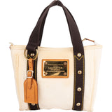 Louis Vuitton Cotton Antigua Cabas PM Handbag