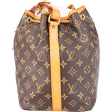 Louis Vuitton Canvas Monogram Sac Noe Petit Shoulder Bag