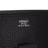 Hermès Noir Togo Leather Evelyne 29 Crossbody Bag