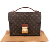 Louis Vuitton Canvas Monogram Monceau Handbag