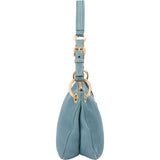 Prada Blue Leather Cleo Shoulder Bag