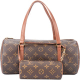 Louis Vuitton Canvas Monogram Papillon Handbag Set