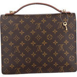 Louis Vuitton Canvas Monogram Monceau Handbag