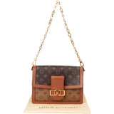 Louis Vuitton Canvas Monogram Dauphine MM Autres Shoulder Bag