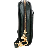 Louis Vuitton Green Taiga Leather Baikal Clutch