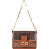 Louis Vuitton Canvas Monogram Dauphine MM Autres Shoulder Bag