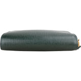 Louis Vuitton Green Taiga Leather Baikal Clutch