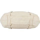 Prada White Calfskin Vitello Handbag