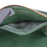 Louis Vuitton Green Taiga Leather Baikal Clutch