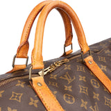 Louis Vuitton Canvas Monogram Keepall 60 Bandouliere