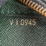 Louis Vuitton Green Taiga Leather Baikal Clutch