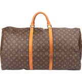 Louis Vuitton Canvas Monogram Keepall 60 Bandouliere