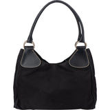 Prada Black Nylon Triangle Handbag