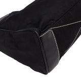 Prada Black Nylon Triangle Handbag