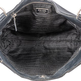 Prada Black Nylon Triangle Handbag