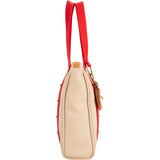 Louis Vuitton Cotton Antigua Cabas MM Handbag