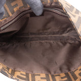 Fendi FF Monogram Baguette Buckle Shoulder Bag