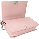 Chanel Quilted Lambskin Boy Single Flap Crossbody Bag