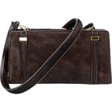 Gucci Brown Fur Shoulder Bag