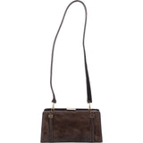 Gucci Brown Fur Shoulder Bag