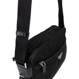 Prada Black Nylon Triangle Crossbody Bag