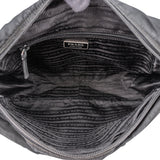 Prada Black Nylon Triangle Crossbody Bag