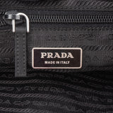 Prada Black Nylon Triangle Crossbody Bag