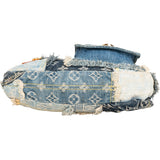 Louis Vuitton Denim Patchwork Monogram Pochette Shoulder Bag
