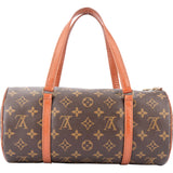 Louis Vuitton Canvas Monogram Papillon Handbag Set