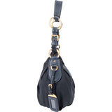 Prada Blue Nylon Triangle Shoulder Bag