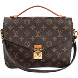 Louis Vuitton Canvas Monogram Metis Handbag