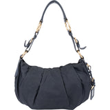 Prada Blue Nylon Triangle Shoulder Bag