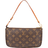 Louis Vuitton Canvas Monogram Pochette Accessoire Handbag