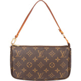 Louis Vuitton Canvas Monogram Pochette Accessoire Handbag