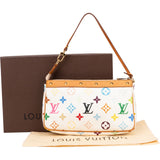 Louis Vuitton Limited Murakami Multicolor Pochette Accessoire Handbag