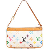 Louis Vuitton Limited Murakami Multicolor Pochette Accessoire Handbag