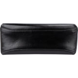 Gucci Black Leather Turnlock Handbag