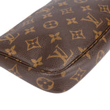 Louis Vuitton Canvas Monogram Pochette Accessoire Handbag