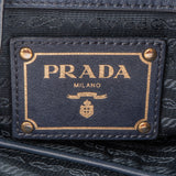 Prada Blue Nylon Triangle Shoulder Bag