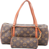 Louis Vuitton Canvas Monogram Papillon Handbag Set