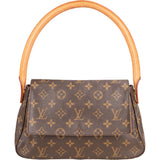 Louis Vuitton Canvas Monogram Looping PM Handbag