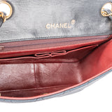 Chanel Quilted Lambskin 24K Gold Single Flap Crossbody Bag